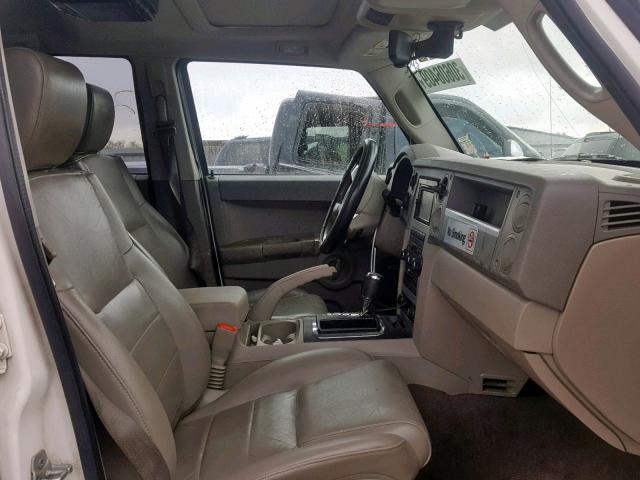1J8HH48K18C111491 - 2008 JEEP COMMANDER 白色 照片 5