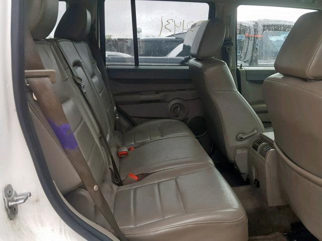 1J8HH48K18C111491 - 2008 JEEP COMMANDER 白色 照片 6