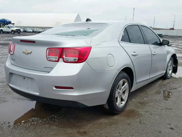 1G11B5SAXDF334047 - 2013 CHEVROLET MALIBU LS SILVER photo 4