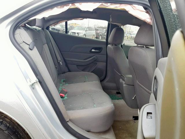 1G11B5SAXDF334047 - 2013 CHEVROLET MALIBU LS SILVER photo 6