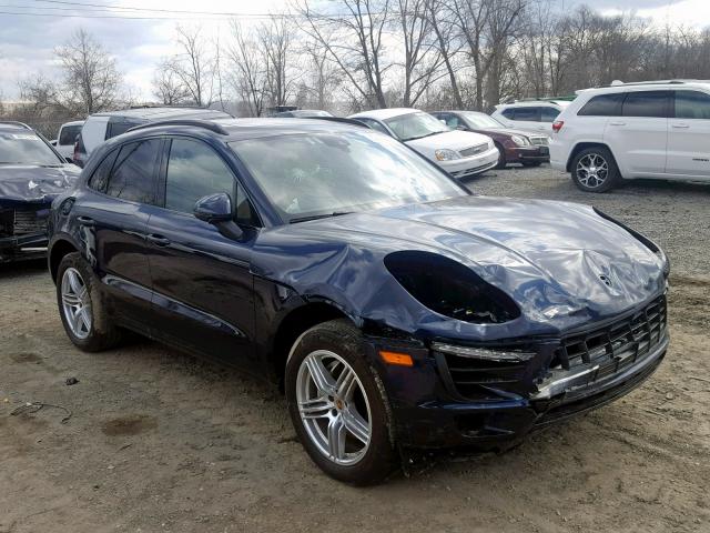 WP1AB2A55JLB37650 - 2018 PORSCHE MACAN S BLUE photo 1