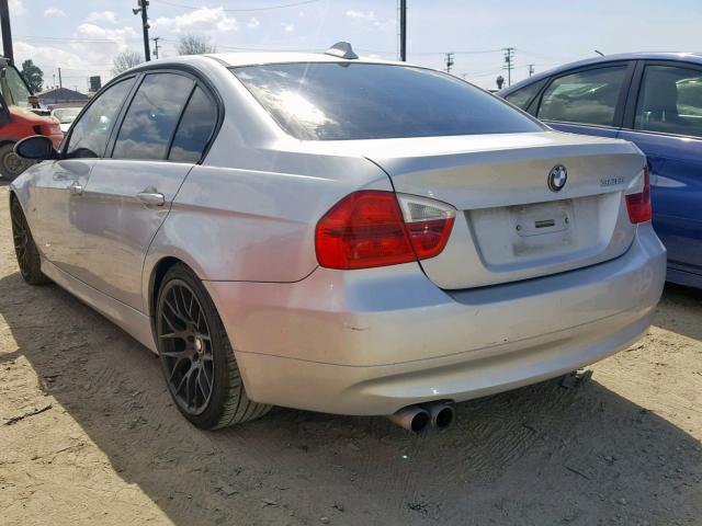 WBAVC53538FZ85935 - 2008 BMW 328 I SULE SILVER photo 3