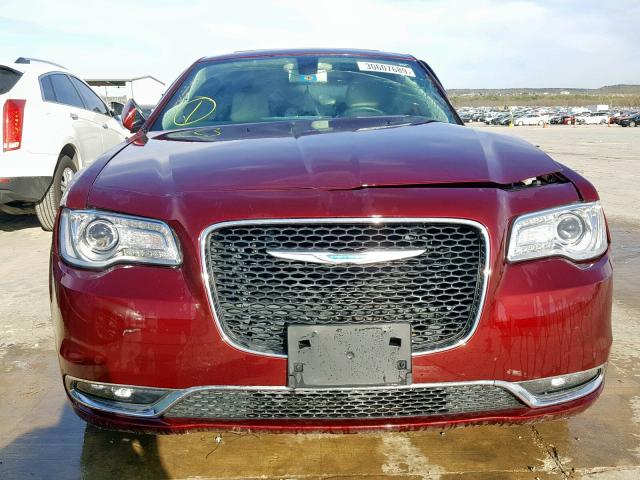 2C3CCAAG9GH161432 - 2016 CHRYSLER 300 LIMITE MAROON photo 7