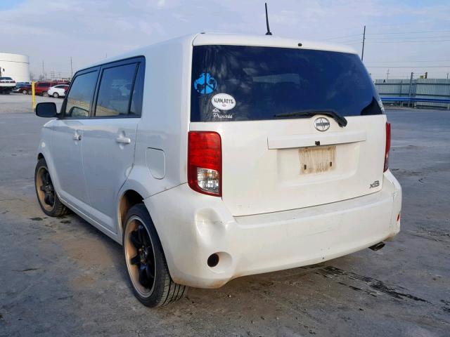 JTLZE4FE8CJ028862 - 2012 TOYOTA SCION XB WHITE photo 3