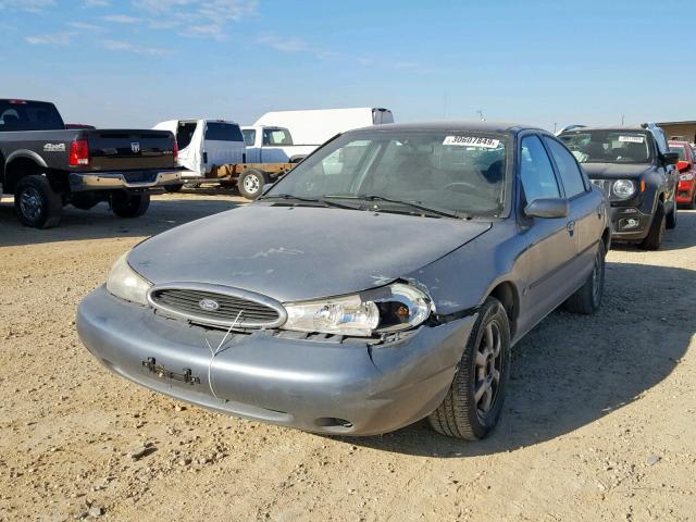 1FAFP6634XK217890 - 1999 FORD CONTOUR SE BLUE photo 2