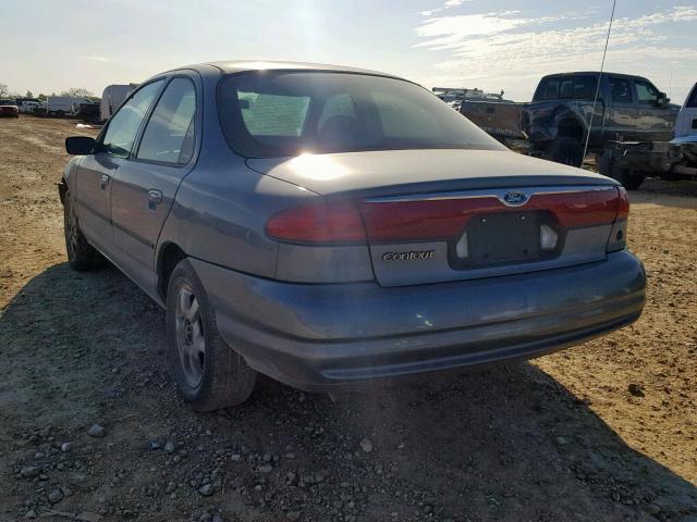 1FAFP6634XK217890 - 1999 FORD CONTOUR SE BLUE photo 3