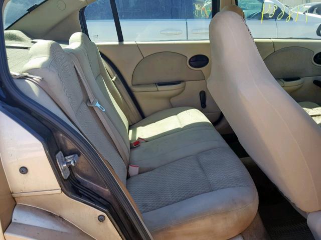 1G8AJ55F97Z138129 - 2007 SATURN ION LEVEL GOLD photo 6
