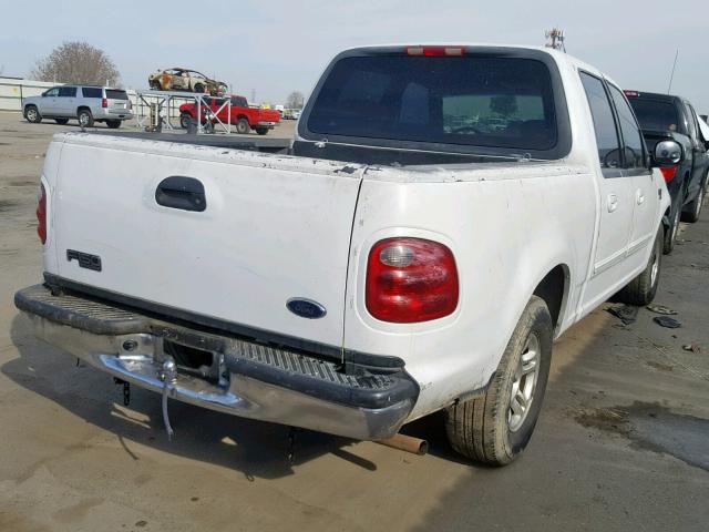 1FTRW07W91KF90169 - 2001 FORD F150 SUPER WHITE photo 4