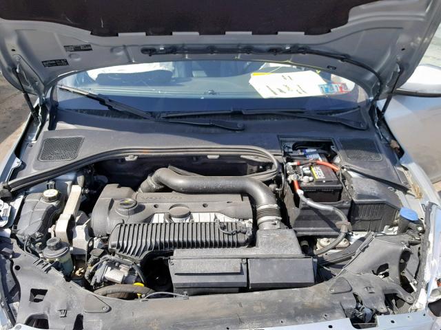 YV1612FS1D1222469 - 2013 VOLVO S60 T5 SILVER photo 7