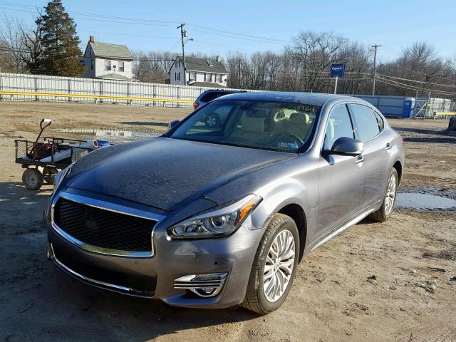 JN1BY1PR2GM720756 - 2016 INFINITI Q70L 3.7 CHARCOAL photo 2