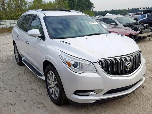 5GAKRBKD5HJ238055 - 2017 BUICK ENCLAVE WHITE photo 1