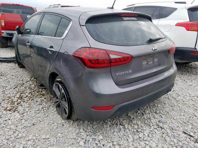 KNAFX5A87G5529382 - 2016 KIA FORTE EX  photo 3