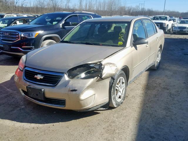 1G1ZS58F88F121142 - 2008 CHEVROLET MALIBU LS TAN photo 2