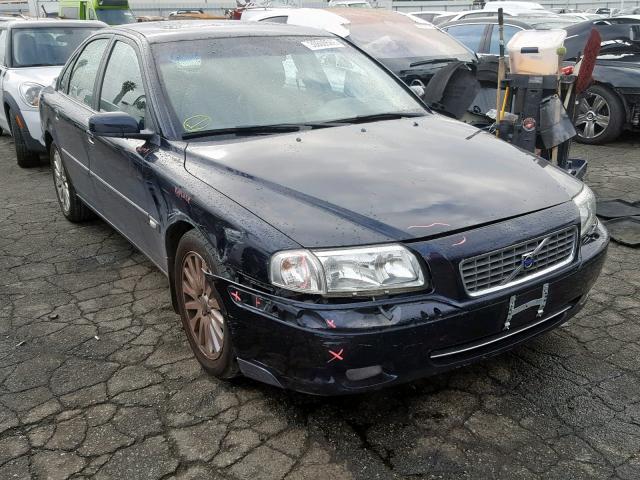 YV1TS592161445658 - 2006 VOLVO S80 2.5T BLUE photo 1