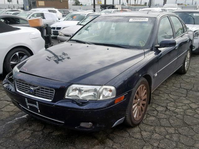 YV1TS592161445658 - 2006 VOLVO S80 2.5T BLUE photo 2