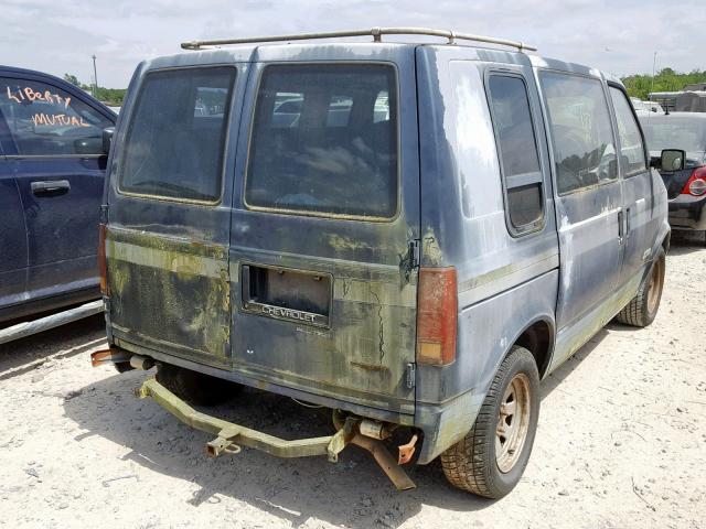 1GBDM15ZXHB249168 - 1987 CHEVROLET ASTRO BLUE photo 4