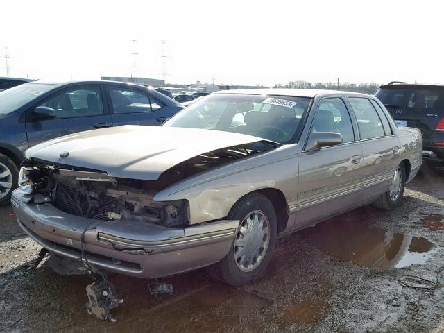 1G6KF5493XU747143 - 1999 CADILLAC DEVILLE CO BEIGE photo 2