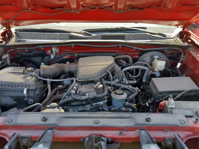 5TFSX5EN9GX042836 - 2016 TOYOTA TACOMA ACC RED photo 7