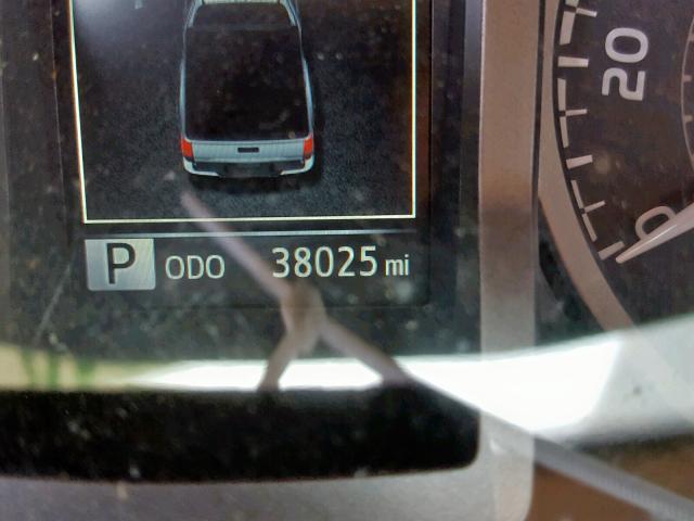 5TFSX5EN9GX042836 - 2016 TOYOTA TACOMA ACC RED photo 8