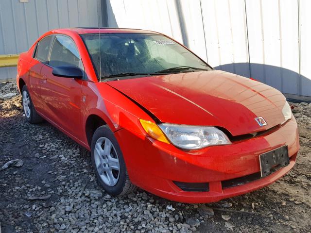 1G8AM15F36Z183727 - 2006 SATURN ION LEVEL RED photo 1