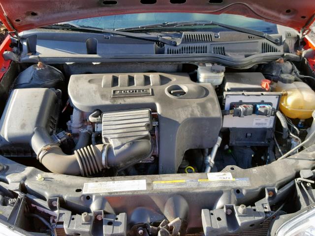 1G8AM15F36Z183727 - 2006 SATURN ION LEVEL RED photo 7