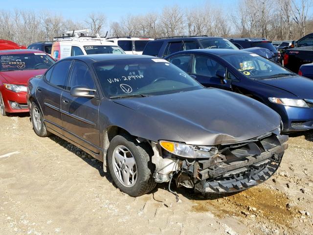 1G2WP52K82F289490 - 2002 PONTIAC GRAND PRIX BROWN photo 1