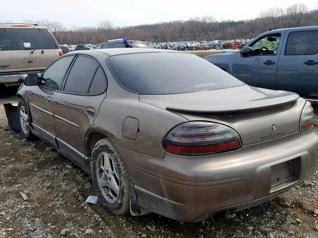 1G2WP52K82F289490 - 2002 PONTIAC GRAND PRIX BROWN photo 3