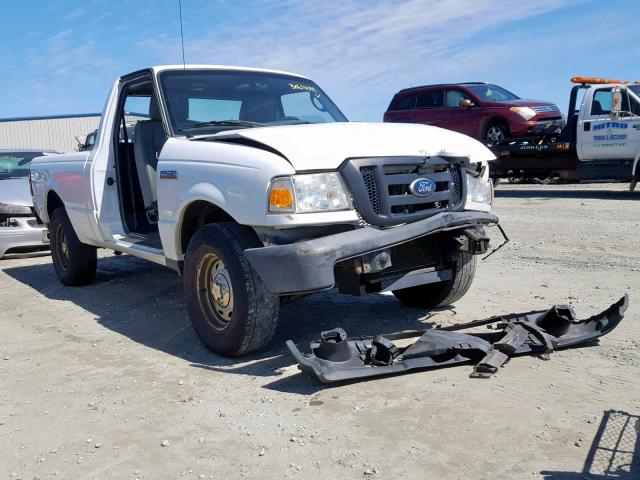 1FTKR1AD8BPA47566 - 2011 FORD RANGER WHITE photo 1