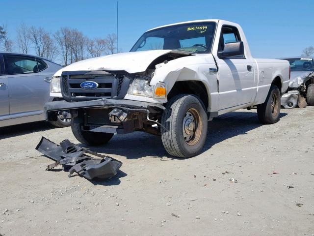 1FTKR1AD8BPA47566 - 2011 FORD RANGER WHITE photo 2