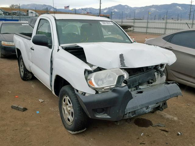 5TFNX4CN6DX023778 - 2013 TOYOTA TACOMA WHITE photo 1