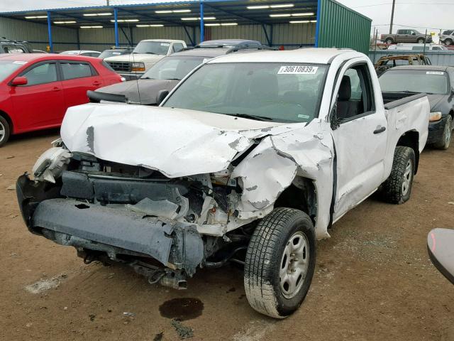 5TFNX4CN6DX023778 - 2013 TOYOTA TACOMA WHITE photo 2