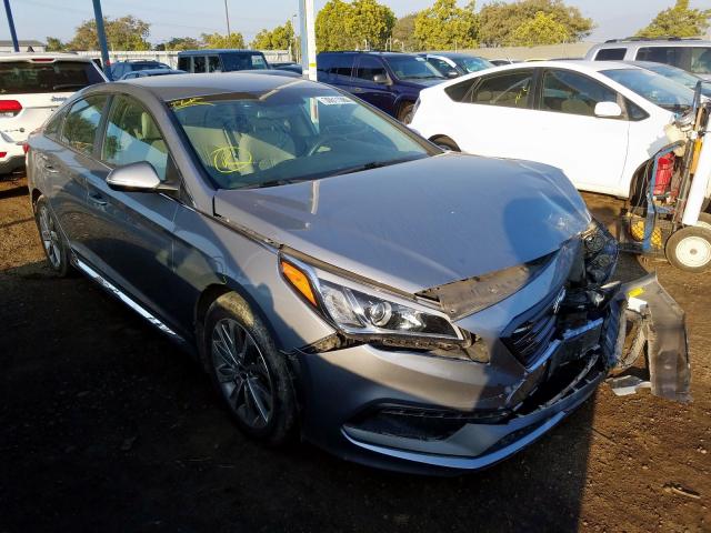 5NPE34AF5HH590623 - 2017 HYUNDAI SONATA SPORT  photo 1