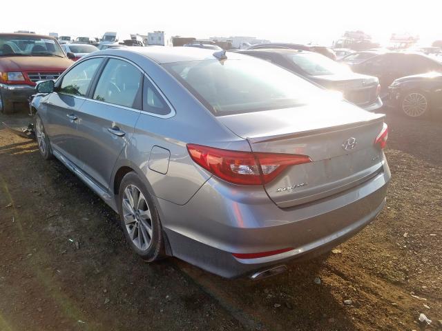 5NPE34AF5HH590623 - 2017 HYUNDAI SONATA SPORT  photo 3