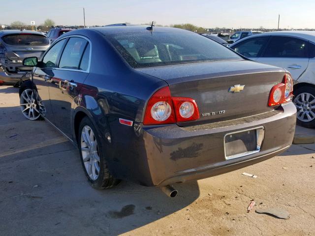 1G1ZE5EB3A4119373 - 2010 CHEVROLET MALIBU LTZ GRAY photo 3