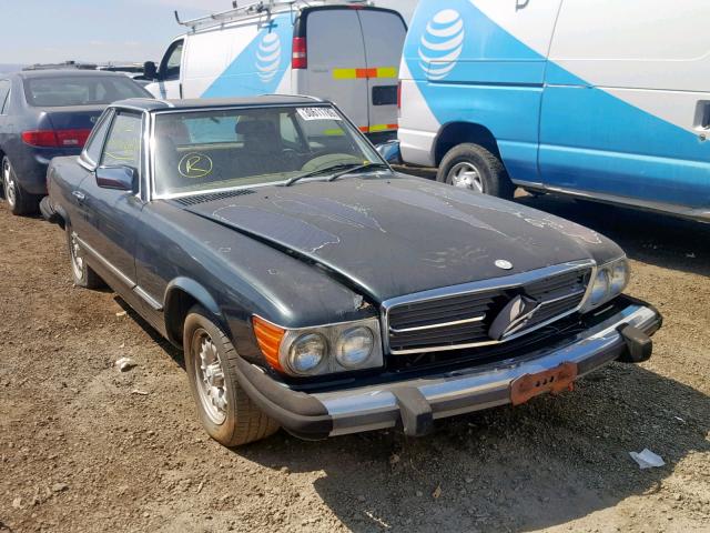 WDBBA45C8FA016139 - 1985 MERCEDES-BENZ 380 SL GREEN photo 1