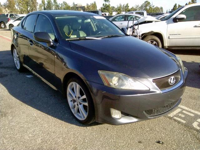 JTHBE262462002733 - 2006 LEXUS IS 350 GRAY photo 1