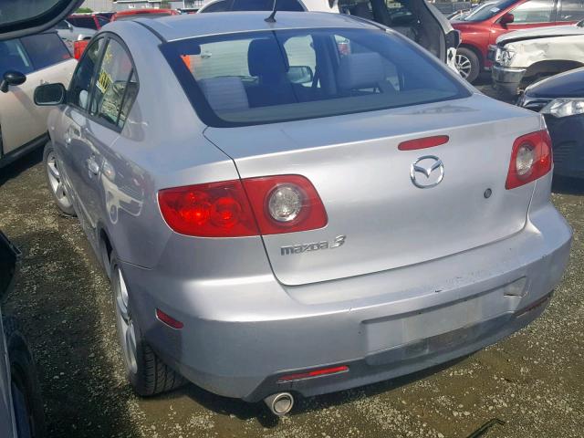 JM1BK12F641168364 - 2004 MAZDA 3 I SILVER photo 3