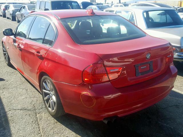 WBAPH53509A438517 - 2009 BMW 328 I SULE RED photo 3