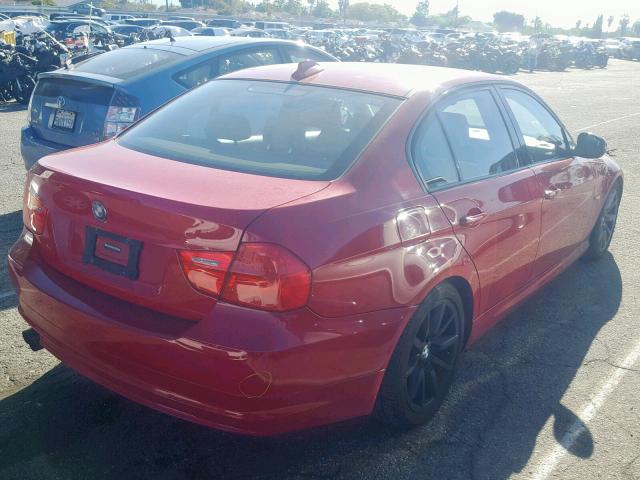 WBAPH53509A438517 - 2009 BMW 328 I SULE RED photo 4