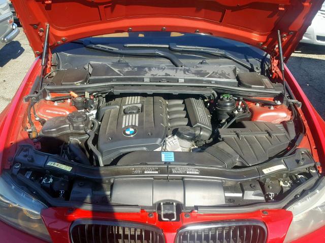 WBAPH53509A438517 - 2009 BMW 328 I SULE RED photo 7