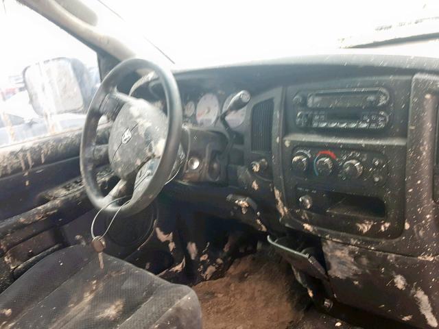 3D7KS28C75G760478 - 2005 DODGE RAM 2500 S ლურჯი ფოტო 9