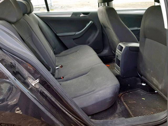 3VW2K7AJ3FM342855 - 2015 VOLKSWAGEN JETTA BASE GRAY photo 6