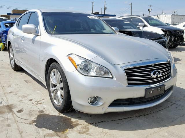 JN1BY1APXEM260427 - 2014 INFINITI Q70 3.7 SILVER photo 1