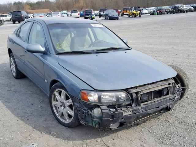 YV1RH58D222192432 - 2002 VOLVO S60 2.5T BLUE photo 1