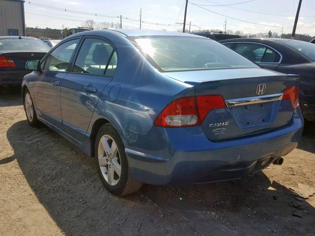 2HGFA1F67BH510290 - 2011 HONDA CIVIC LX-S 蓝色 照片 3