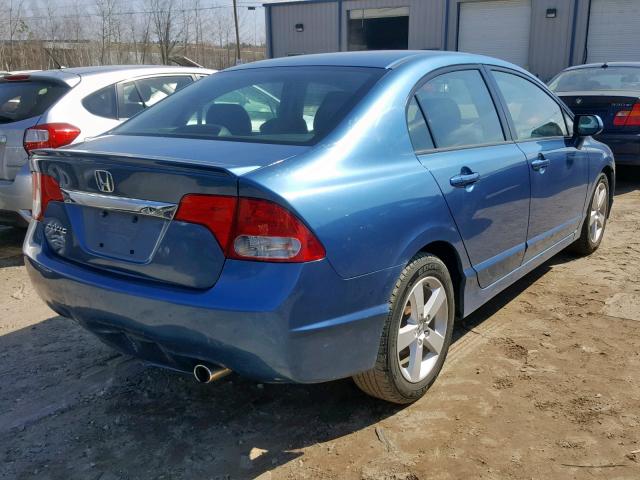 2HGFA1F67BH510290 - 2011 HONDA CIVIC LX-S 蓝色 照片 4
