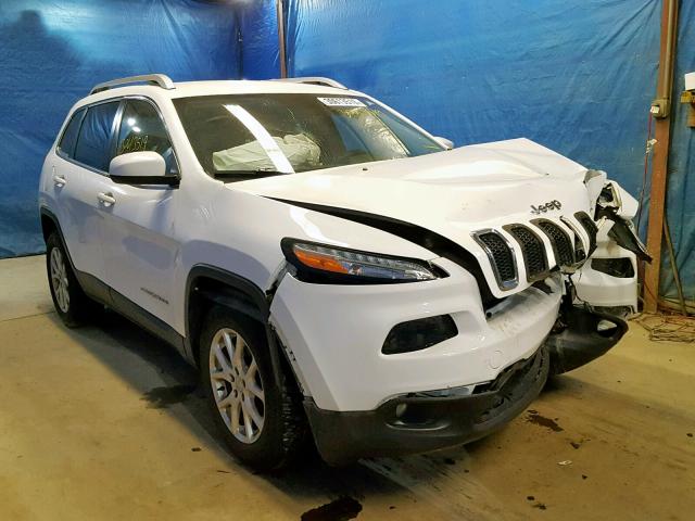 1C4PJMCB2EW107216 - 2014 JEEP CHEROKEE L WHITE photo 1