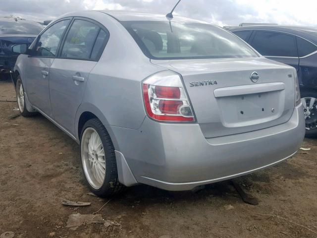 3N1AB61E29L670339 - 2009 NISSAN SENTRA 2.0 SILVER photo 3