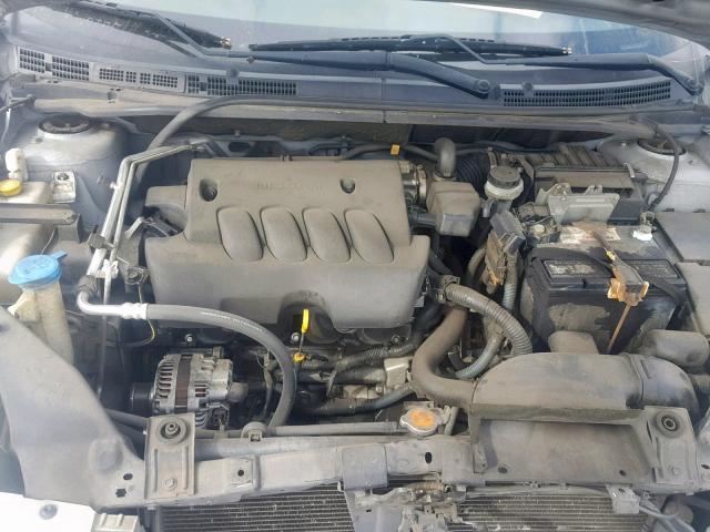 3N1AB61E29L670339 - 2009 NISSAN SENTRA 2.0 SILVER photo 7