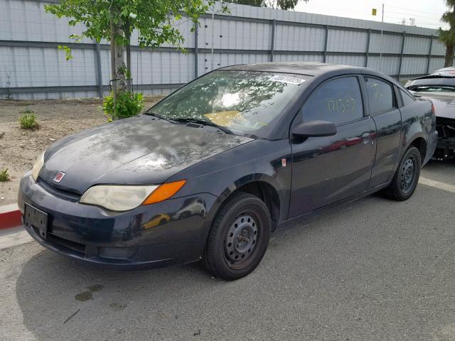 1G8AM12F03Z188108 - 2003 SATURN ION LEVEL BLACK photo 2